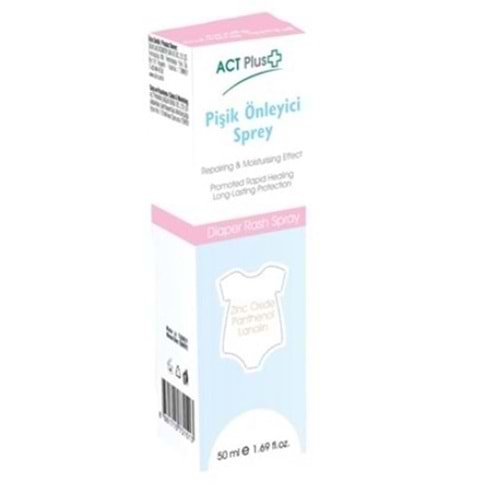 ACT PLUS PİŞİK ÖNLEYİCİ SPREY 50 ML