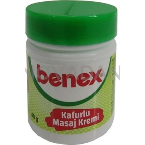BENEX KAFÜRLÜ KREM 40 GR (VIKS)