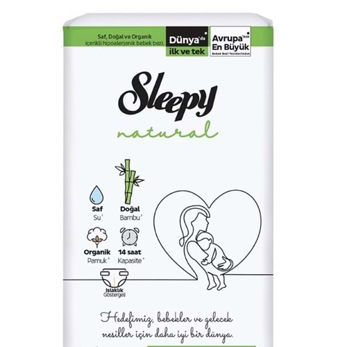 SLEPY ÇOCUK BEZİ ORGANIC 3-6 KİLO NO : 2