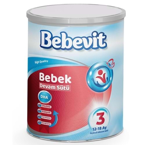 BEBEVİT DEVAM SÜTÜ 3 400 GR