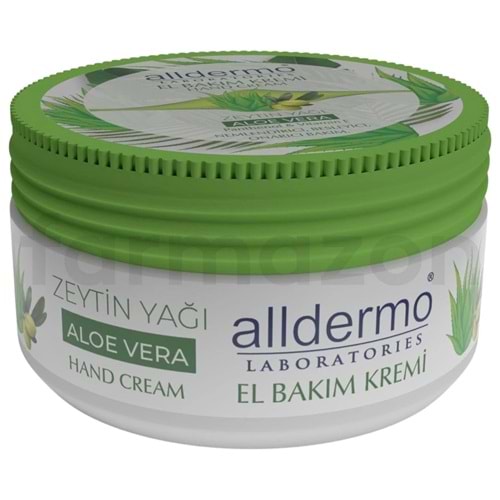 ALLDERMO EL BAKIM KREMİ 150 ML ( ALOE VERA & ZEYTİN YAĞLI )