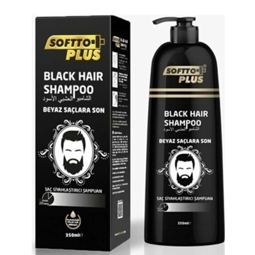 SOFTTO PLUS SAÇ SİYAHLAŞTIRICI ŞAMPUAN 350 ML