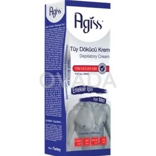 AGİSS TÜY DÖKÜCÜ KREM FOR MEN 100 ML ( ERKEKLER İÇİN )