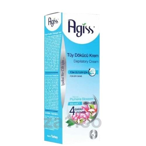 AGİSS TÜY DÖKÜCÜ KREM 100 ML ( TÜM CİLTLER İÇİN )