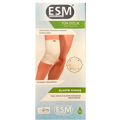 ESM TIBBİ YÜN DİZLİK ( LARGE )