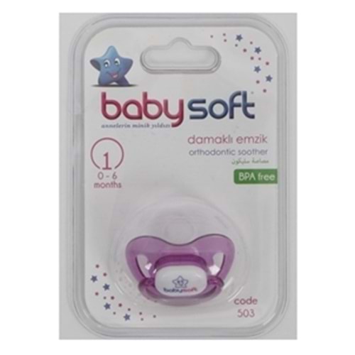 BABYSOFT SILIKON DAMAKLI EMZIK NO:1 503