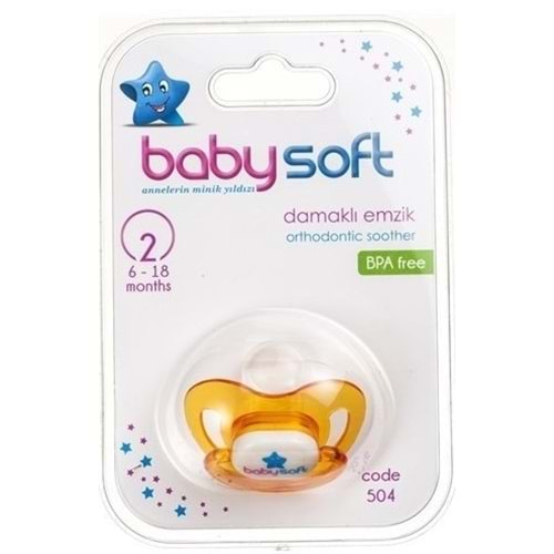 BABYSOFT SILIKON DAMAKLI EMZIK NO:2 504