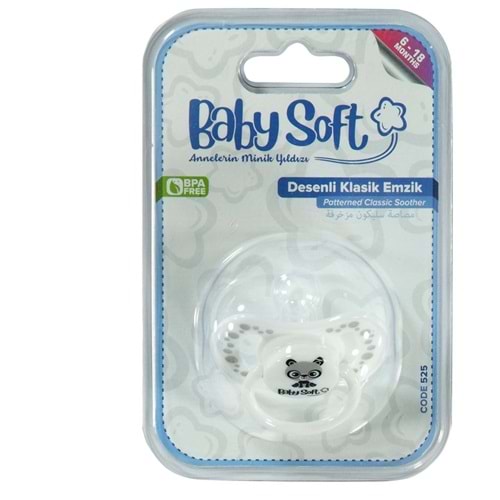 BABYSOFT DESENLİ KLASİK EMZİK NO 3 526