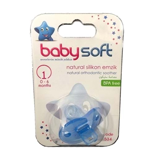BABYSOFT SILIKON KLASİK EMZIK NO:1 500