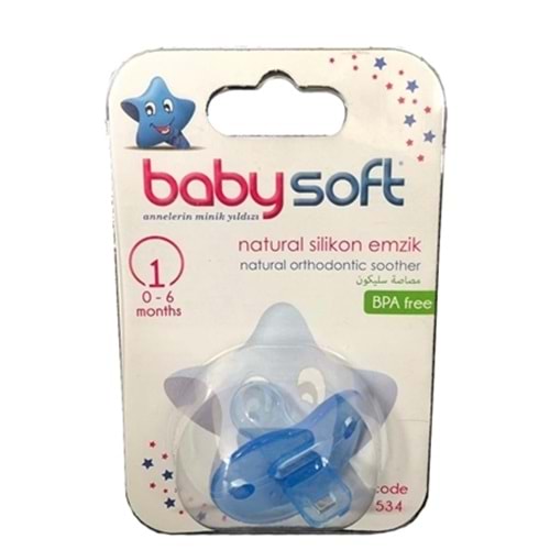 BABYSOFT SILIKON KLASİK EMZIK NO:2 501
