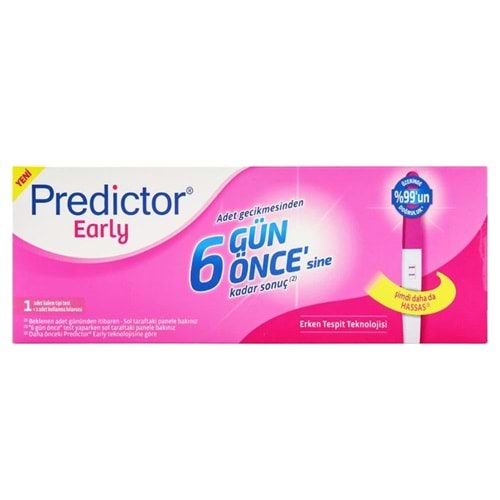 PREDİCTOR EARLY ERKEN GEBELİK TESTİ