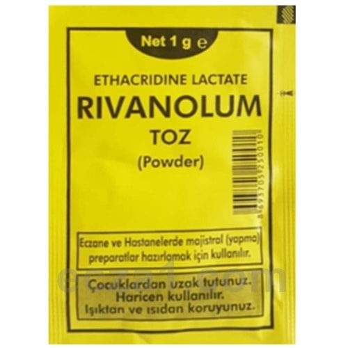 GALENİK RİVANOL TOZ 1 GR TEKLİ