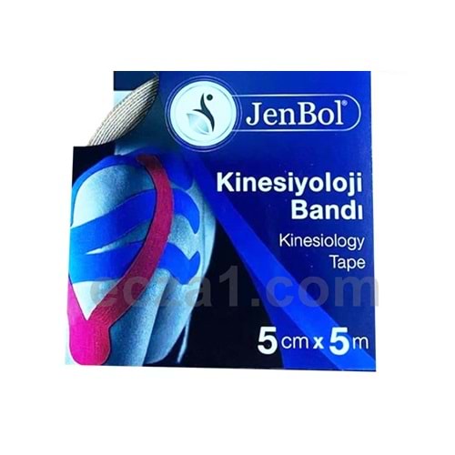 JENBOL KİNESİOLOGY GOLD 5 CM X 5 M AĞRI BANDI ( SARI )