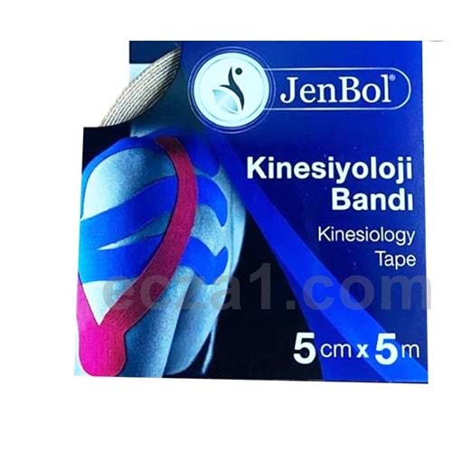 JENBOL KİNESİOLOGY GOLD 5 CM X 5 M AĞRI BANDI ( MOR )