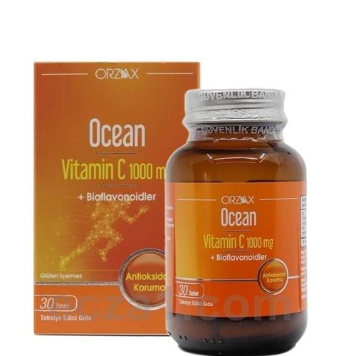 OCEAN VİTAMİN C 1000 MG 30 TABLET