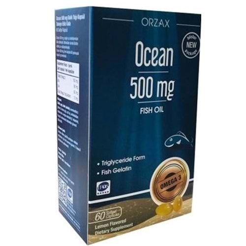 OCEAN BALIK YAĞI OMEGA 3 500 MG 60 KAPSÜL