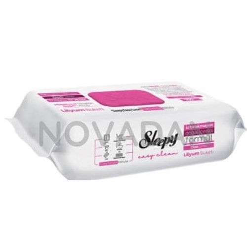 SLEEPY YÜZEY TEMİZLEME HAVLUSU 100 LÜ ( ORKİDE BAHÇESİ )