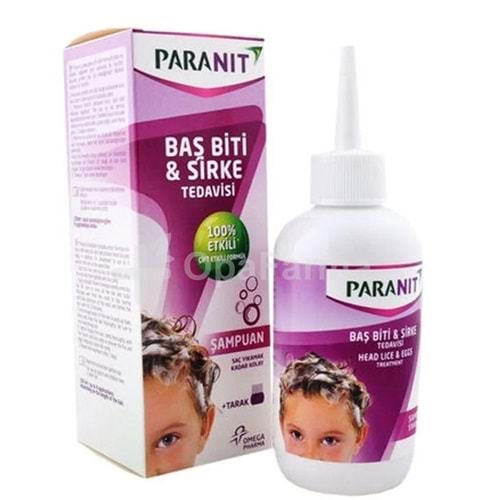 PARANİT BİT ŞAMPUANI 100 ML ( ÇELİK TARAKLI )