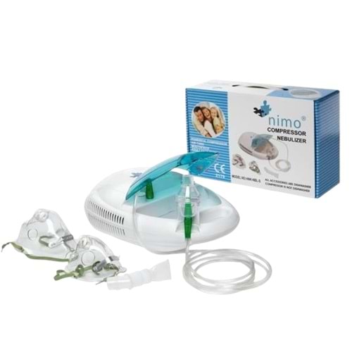 NİMO KOMPRESÖRLÜ NEBULİZATÖR KAPAKLI HNK-NBL-S