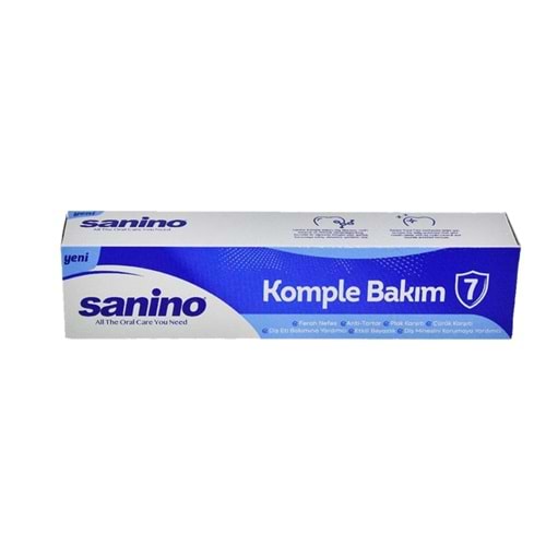 SANİNO DİŞ MACUNU KOMPLE BAKIM 75 ML