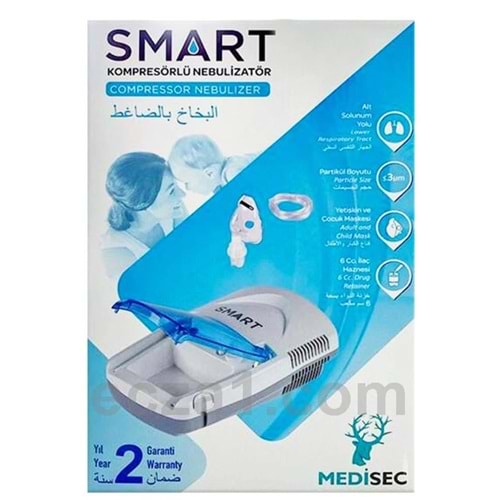 SMART KOMPRESÖRLÜ NEBULİZATÖR KAPAKLI ( BUHAR MAKİNASI )