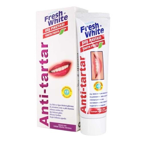 FRESHWHİTE DİŞ PASTASI ANTİ-TARTAR 90 GR
