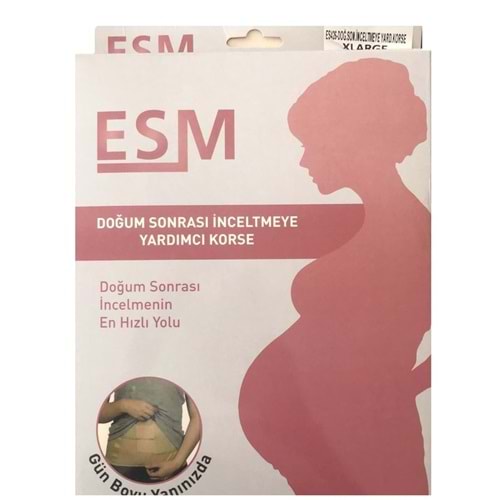 ESM DOĞUM SONRASI İNCELTMEYE YARDIMCI KARIN KORSESİ MEDİUM )