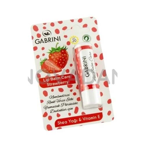 GABRİNİ DUDAK LİP ÇİLEKLİ