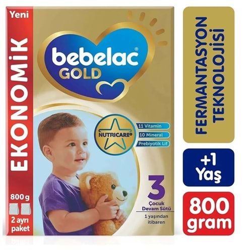 BEBELAC GOLD MAMA 800 GR NO : 3