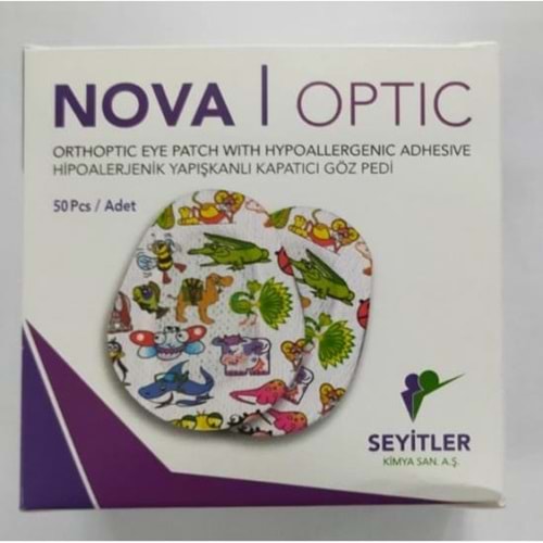 NOVA OPTİK GÖZ PEDİ ÇOCUK 50 ADET
