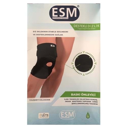 ESM PATELLA DESTEKLİ AÇIK DİZLİK CIRTLI BEDENSİZ )