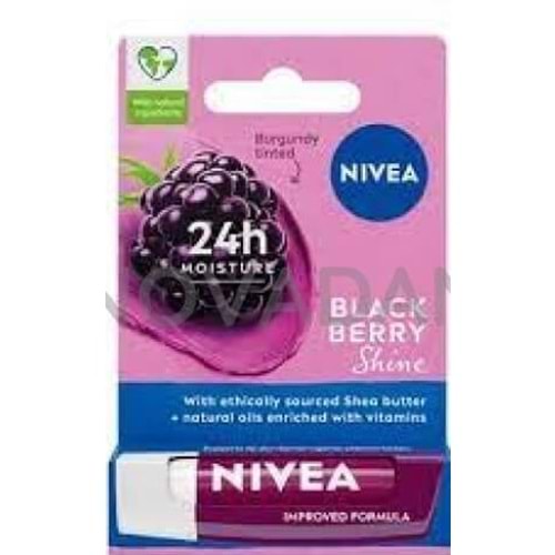 NIVEA LİP STİCK DUDAK BAKIM KREMİ 4,8 GR ( BÖĞÜRTLEN )
