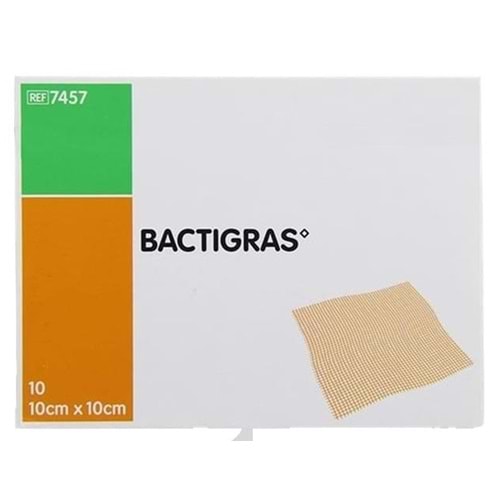 BACTIGRAS ANTISEPTIK TÜL SARGI 10*10 CM