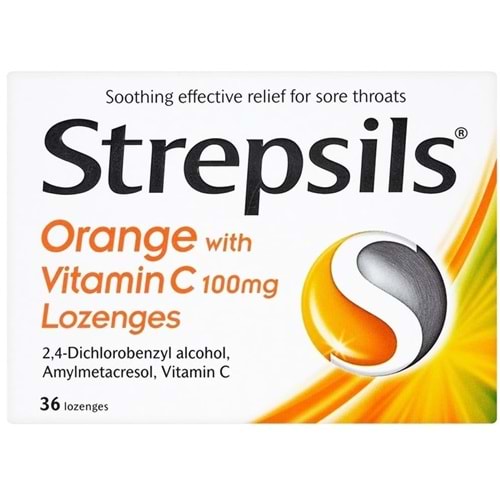 STREPSİLS BAL & LİMON 24 PASTİL