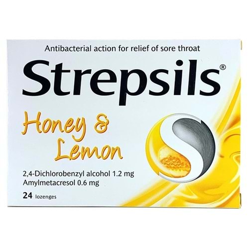 STREPSİLS PORTAKAL & C VİTAMİNİ 24 PASTİL