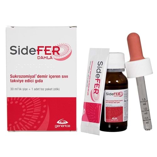 SİDEFER DROPS 7 MG 30 ML