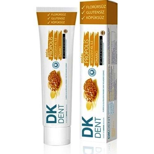 DK DENT DİŞ MACUNU 75ML+ FIRÇA DOĞAL PROPOLİSLİ ( YETİŞKİN )