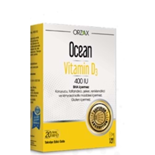 OCEAN VİTAMIN D 400 IU SPREY