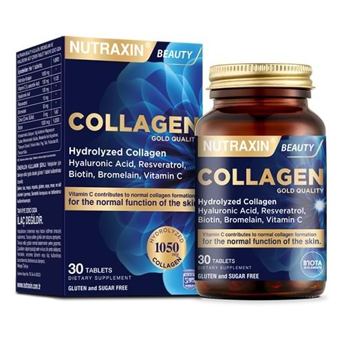NUTRAXİN COLLAGEN GOLD 30 TB