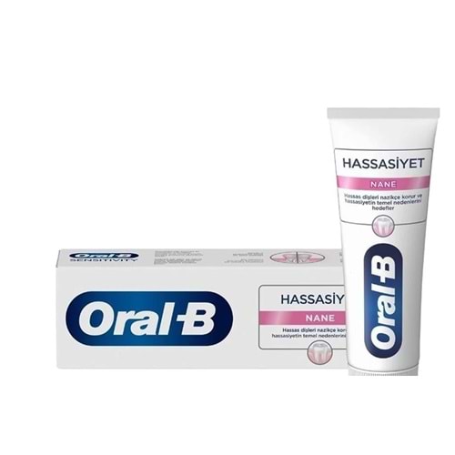 ORAL B HASSAİYET NANE MACUN 75 ML