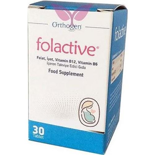 FOLACTİVE FOLİK ASİT 30 TABLET