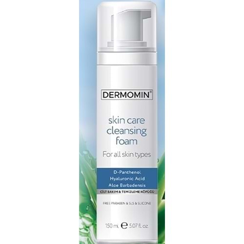 DERMOMİN CİLT BAKIM & TEMİZLEME KÖPÜĞÜ 150 ML
