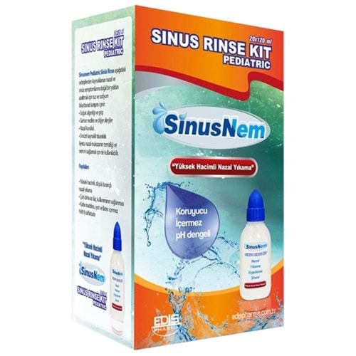 SİNÜS RİNSE SİNUSNEM BURUN TEMİZLEME KİTİ ÇOCUK