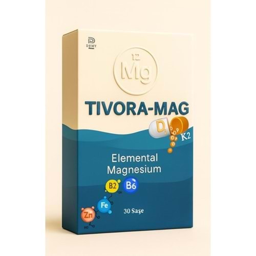 TİVORA-MAG 30 SAŞE ELEMENTAL & MAGNESİUM