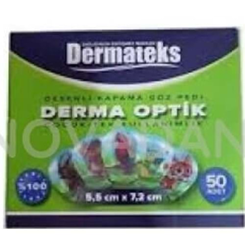 GÖZ PEDI COCUK DESENLI 50 LI DERMATEKS