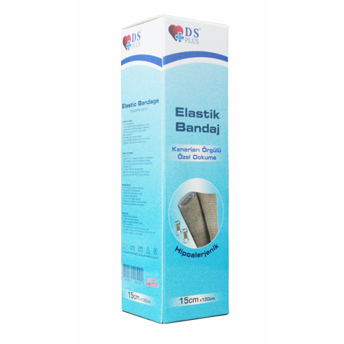 DS PLUS ELASTİK BANDAJ 15 CM ( TEN RENGİ )
