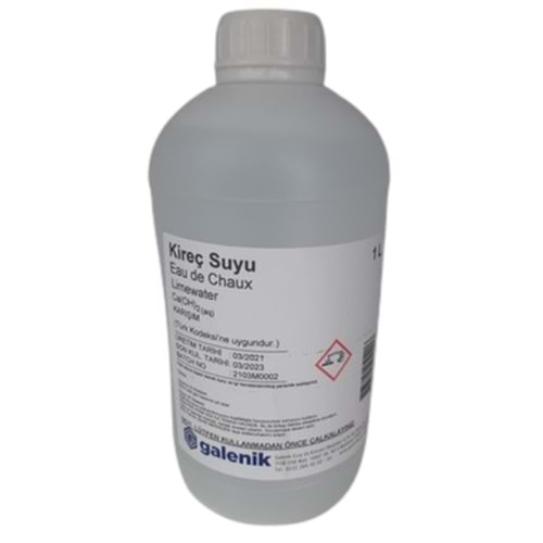 KİREÇ SUYU EAU DE CHAUX 1 LT GALENİK