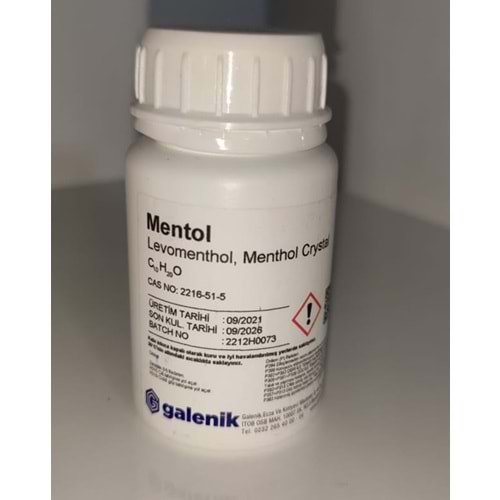 GALENİK MENTOL 50 GR ( MENTHOL CRYSTAL )