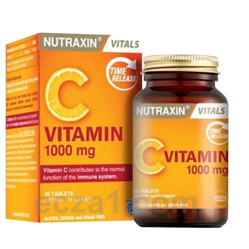 NUTRAXIN C VITAMIN 1000 MGX30 TB