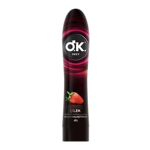 OKEY KAYGANLAŞTIRICI JEL ÇİLEK 100 ML ( SU BAZLI )